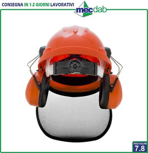 Elmetto boscaiolo completo - da,