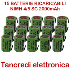 Pezzi batteria ricaricabile - 15,