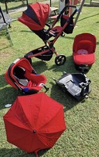 Trio Janè con navicella omologata al trasporto in auto e base Isofix