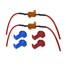 2x Resistenza Luci Targa LED
