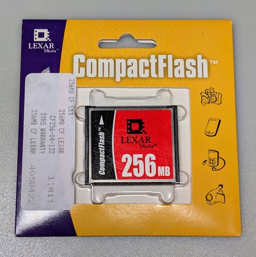 Lexar media 256mb compact - lexar,