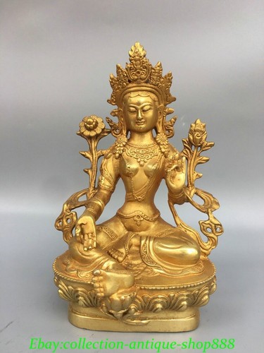 Antica statua tibet - statua, bronzo