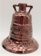 CAMPANA DI S. GIUSTO -  BOTTIGLIA DECANTER PORCELLANA CANOVA - ANNI '80