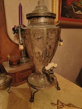 Samovar antico in argento fine 800