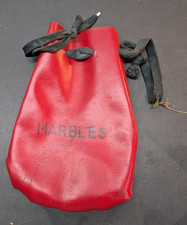 Borsa vintage in marmo rosso