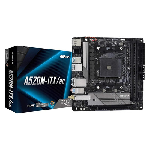 Asrock a520m itx amd a520 - asrock,
