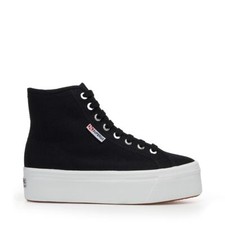 SUPERGA S41273W 2708 HI TOP WEDGE SNEAKER PLATFORM ALTA