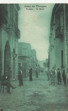 NP2497 - TERZIGNO NAPOLI - VIA FIUME VIAGGIATA 1931