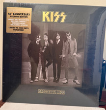 KISS Dressed To Kill 50th Ann. Premium Edition Gold/Black Vinyl Unopened