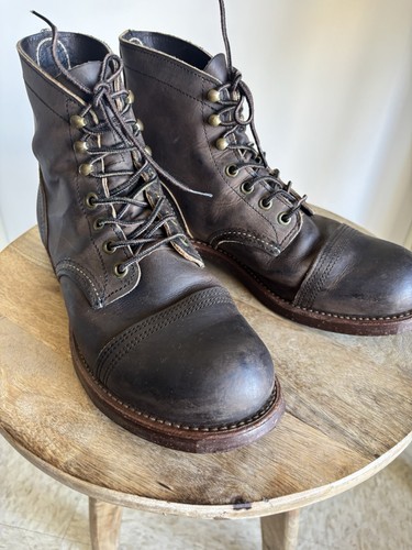 Scarpe red wing iron ranger - red,