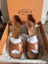 Sandali originali TOD’S TODS - Cognac - taglia 40,5 - come nuovi - NP € 480,-