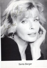 Senta Berger - cartolina