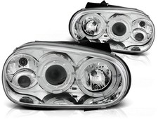 Fari A LED Angel Eyes Per VW