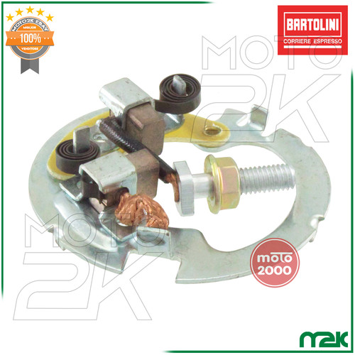 Porta spazzole motorino - spazzole,