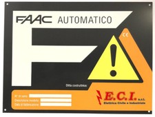 AUTOMATIC GATE SIGN ELECTRIC
