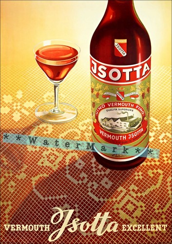 Vermouth isotta 1945 - vermouth, svizzera