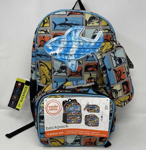 Zaino per bambini squalo - 17",