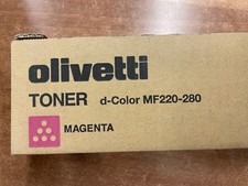 n. 5 toner OLIVETTI d-color MF220-280, Magenta, Ciano, Giallo, e 2 Neri
