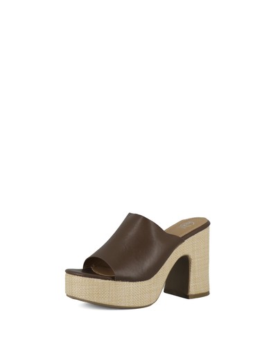 Zoccoli donna marrone cleo - marrone,