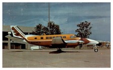 Chaparral Compagnie Aeree Beechcraft B 99 Aereo di Linea Aeroplano Postcard