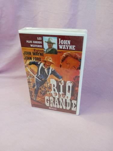 Vhs john wayne rio grande - vhs,