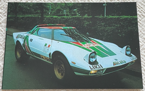 Carta lancia stratos - carta,