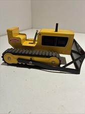 Bulldozer vintage in metallo