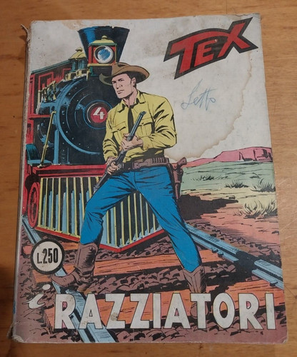 Fumetto tex i razziatori - fumetto,