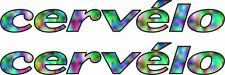 Adesivi Telaio Cervelo Logo Obliquo Mod. 3