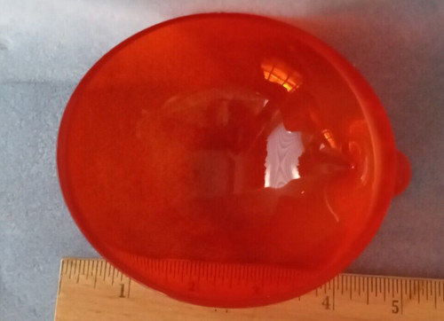 Ciotola vetro arancione