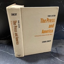 the press and america, an interpretative history of the mass media book, by edw