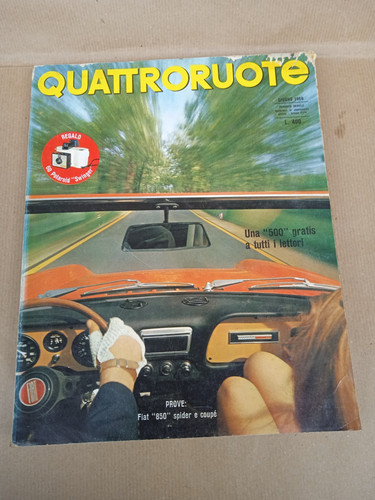 Rivista quattroruote giugno - rivista,