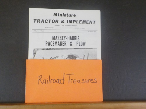 Miniature tractor implement - miniature,