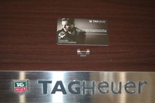 Nuovo orologio TAG Heuer BA0855 bracciale cinturino maglie F1 CAH1015 raro edizione limitata