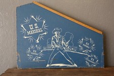 Insegna Vintage U.S. Marshall