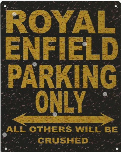 Royal enfield rustic metal - enfield,