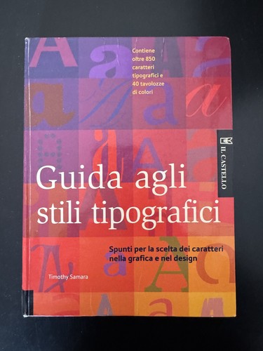 Guida agli stili - , tipografici