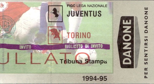 Biglietto stadio juventus - biglietto,