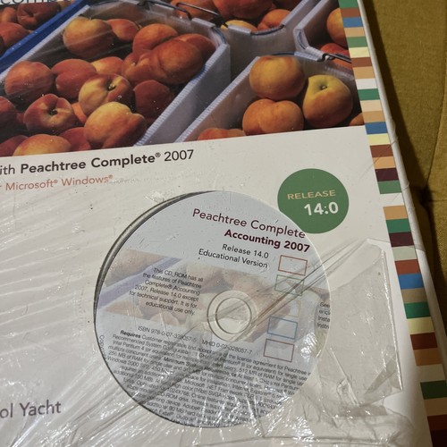 Computer accounting book - computer,