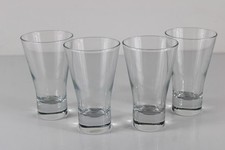 SET 4 BICCHIERI in vetro di