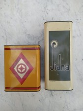 scatole metallo vuote polvere da sparo