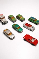 Lotto 8 auto Majorette vintage