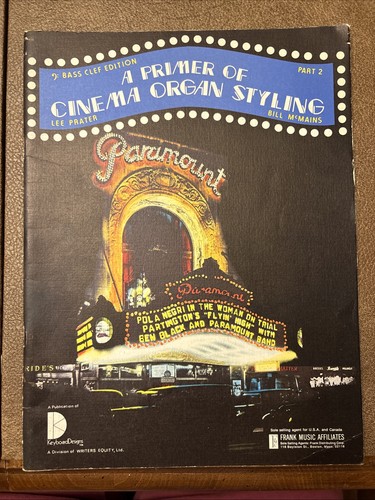 Primer cinema organ - primer,