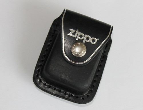 Zippo lighter pouch with clip - with,