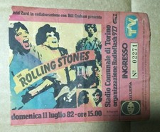 Rolling Stones, Biglietto