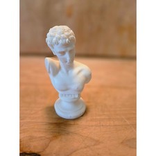 Scultura busto classico bianco