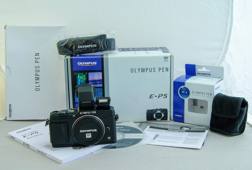 Olympus pen body black - e-p5,