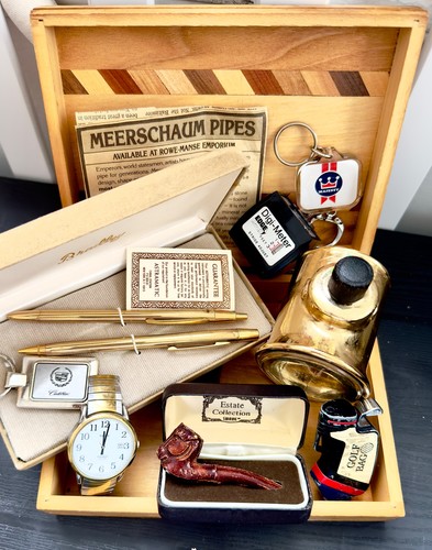 Vintage meerschaum pipe timex - vintage,