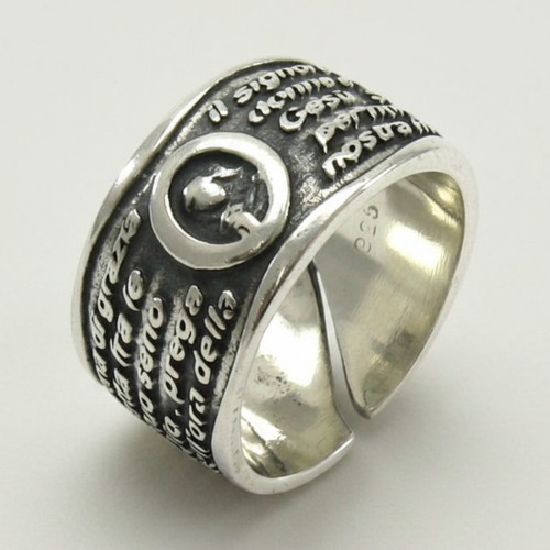 Anello vero argento - anello,