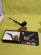 Silvano Smeraldo Pipa Pipa 6mm Boccaglio con Accendino Raro Esemplare 